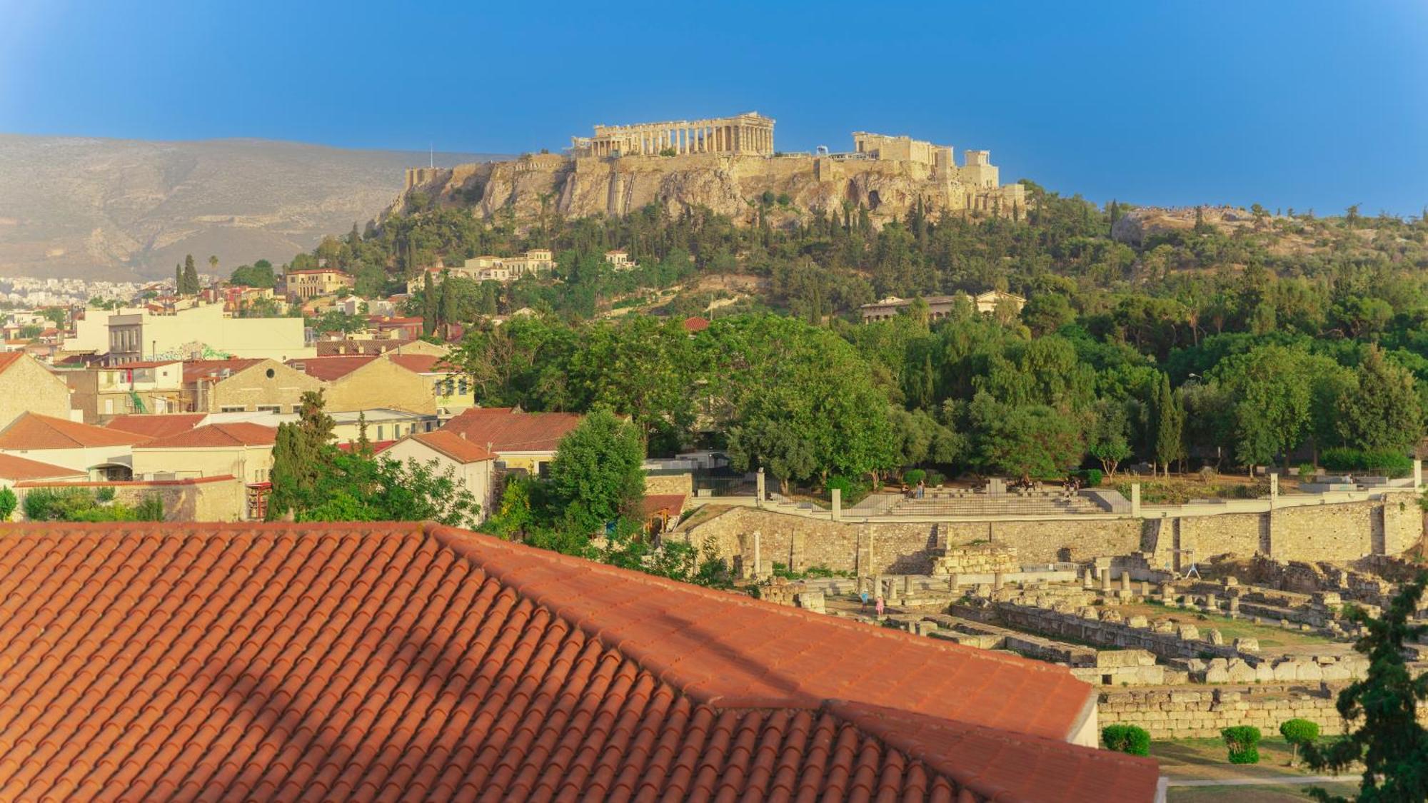 Amazing View Of Acropolis